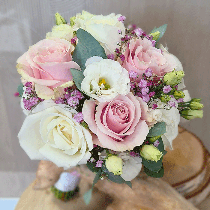 Bouquet de fleurs le flow vegetal pour mariage